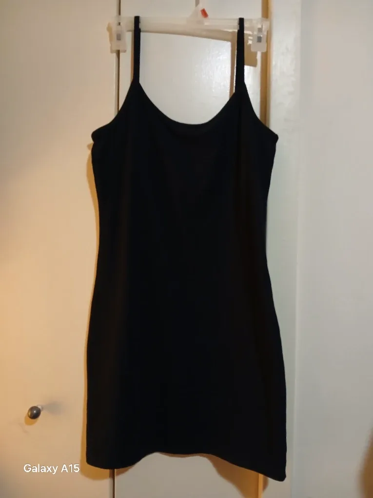 Tna Black Dress Size L and  H&M Black shirt L womens image indicator(4)