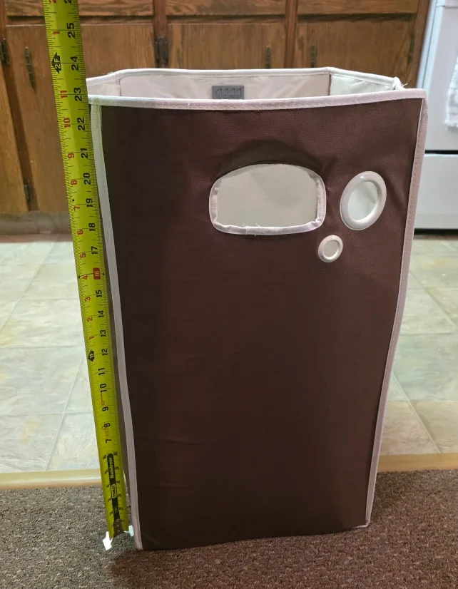 Home Collection Brown Laundry Hamper