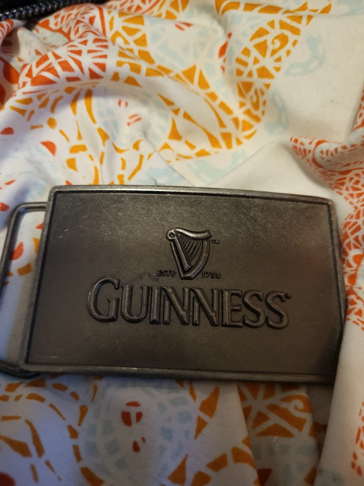 Guinness Belt Buckle