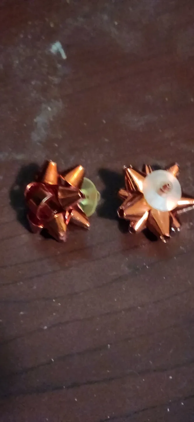 Copper Bow Earrings 🥕 image indicator(2)