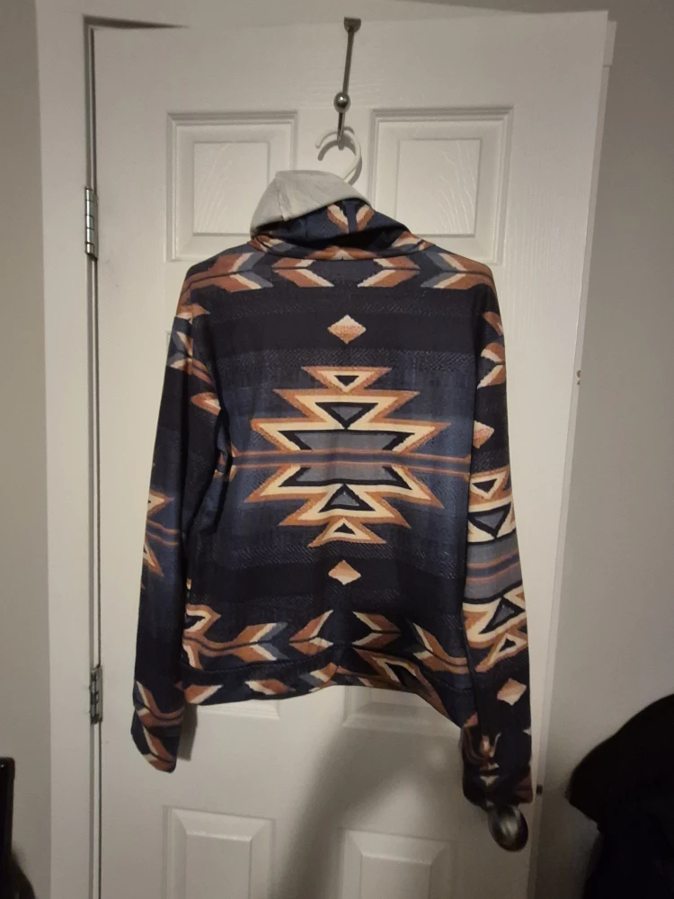 Patterned Pullover Hoodie - photo 2