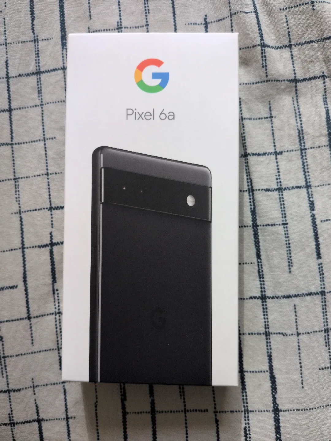 Google Pixel 6a - Charcoal - Box Included