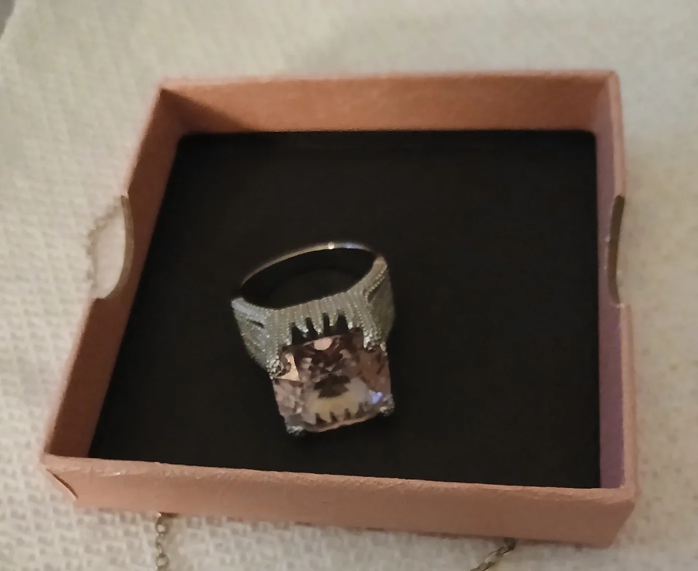 Vintage Style Necklace and Ring Set image indicator(2)