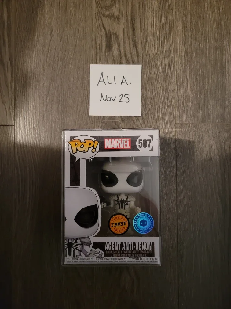 New Funko Pop! Marvel Agent Anti-Venom Chase Edition