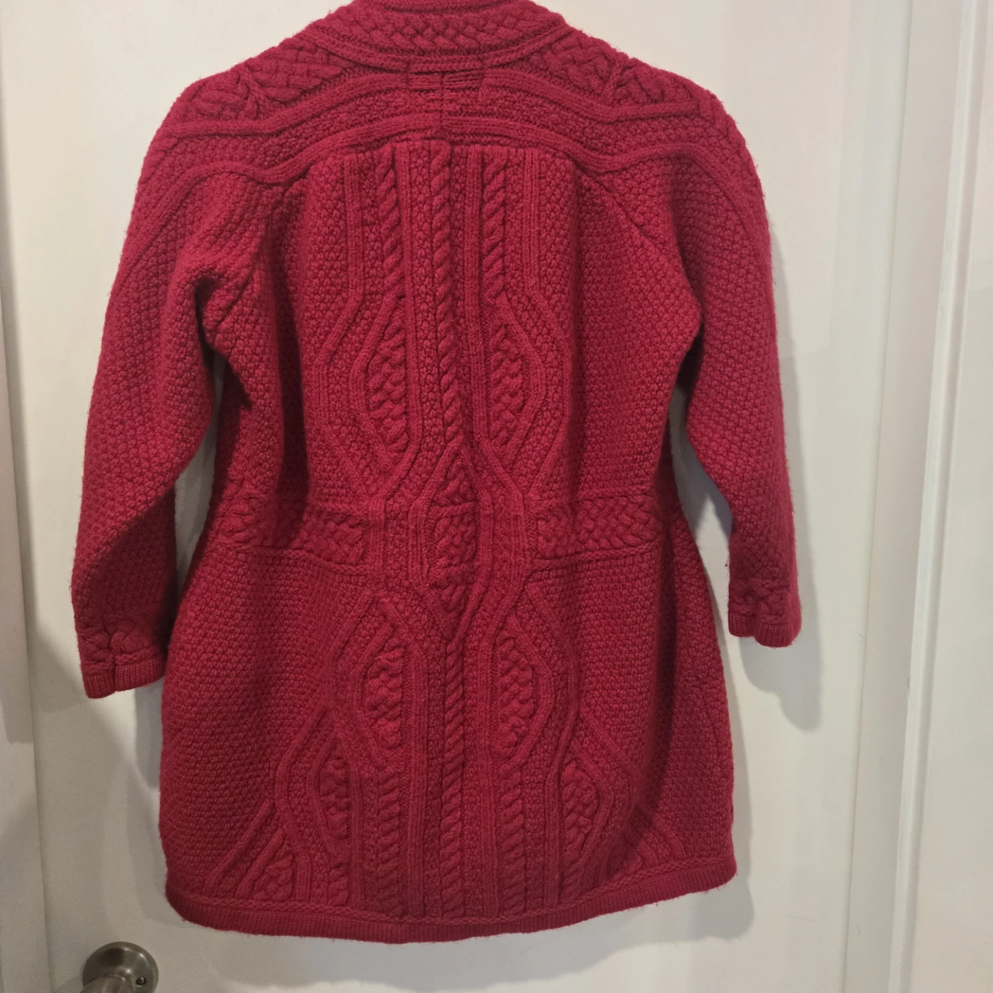 Aran Crafts Ireland Merino Wool Cardigan Size Small - photo 4