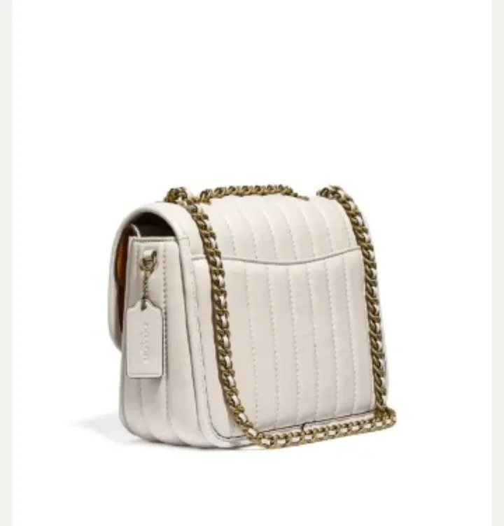 Coach Madison Shoulder Bag with Quilting - Chalk image indicator(8)