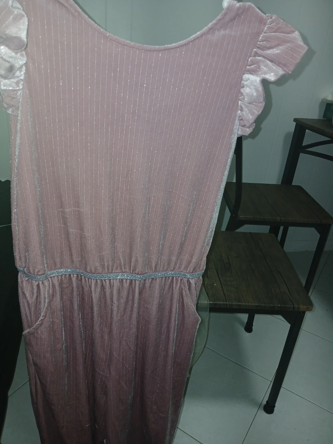 Cat & Jack Girls' Pink Jumpsuit - Size L (10/12)