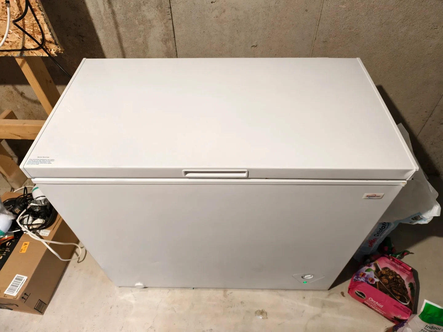 Large White Koolatron Freezer
