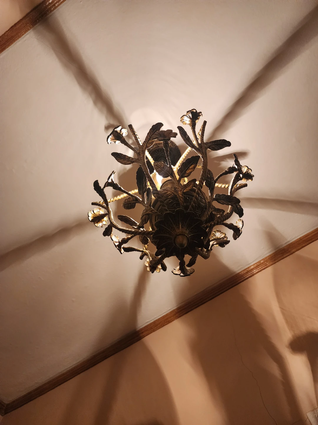 Vintage Floral Chandelier - photo 2