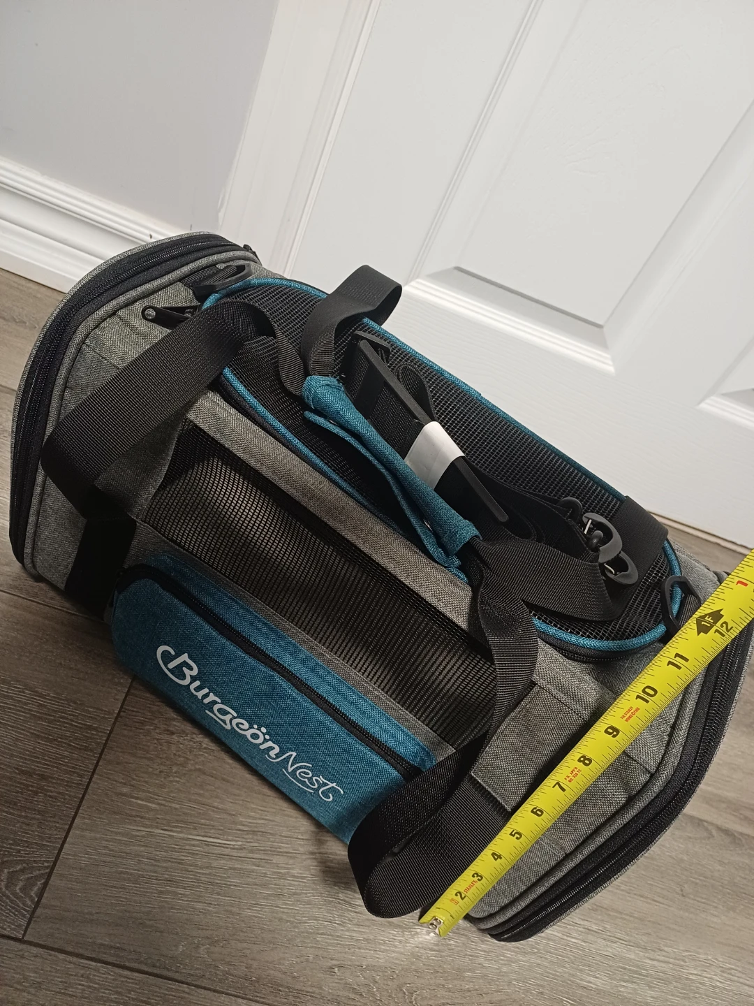 Burgeon Nest Pet Carrier - Grey & Blue - photo 3