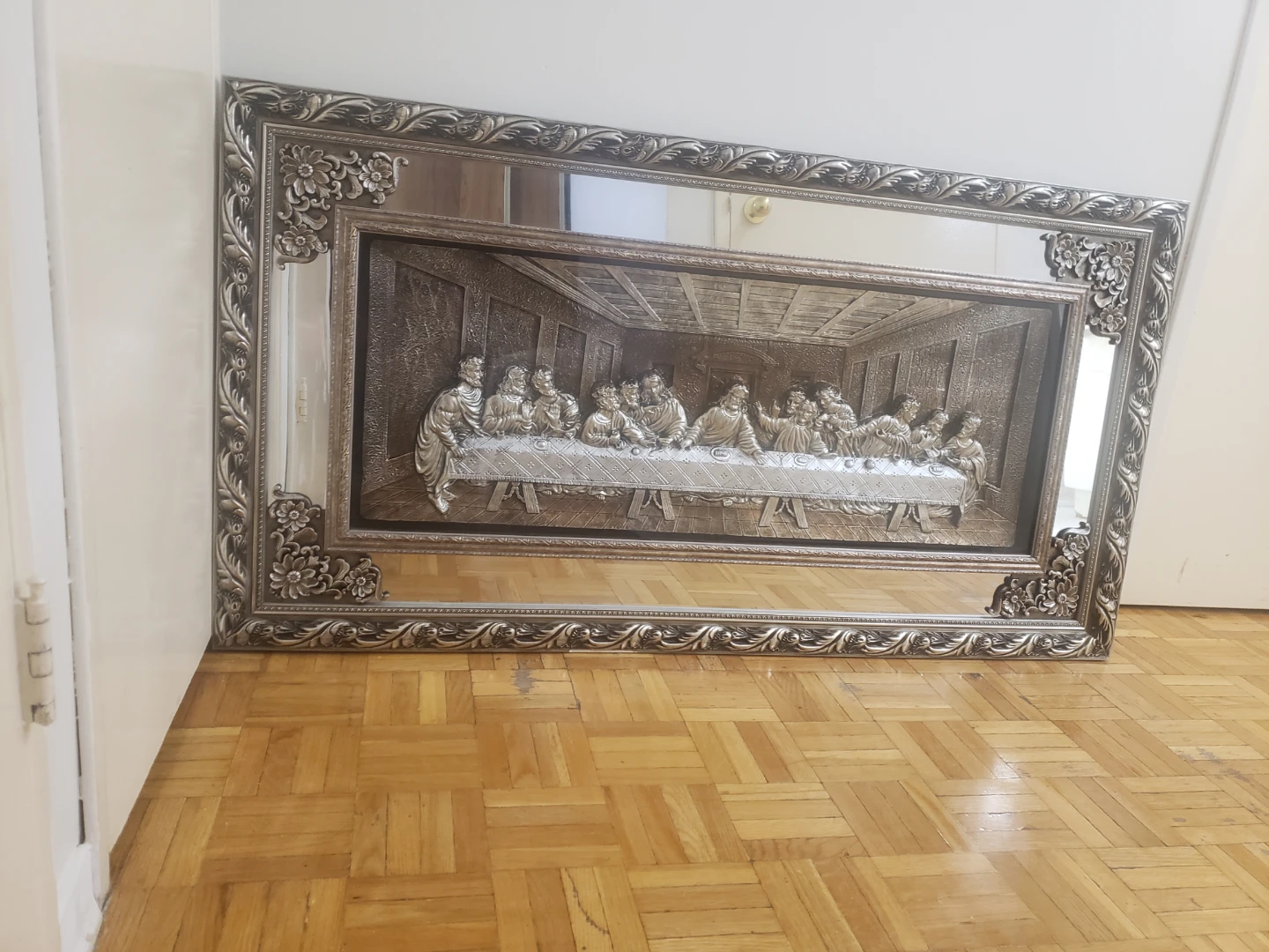 Framed Last Supper Mirror