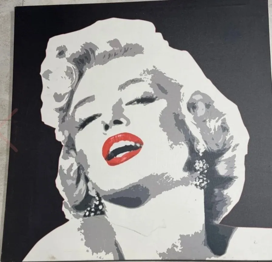 Marilyn Monroe Pop Art Canvas Print