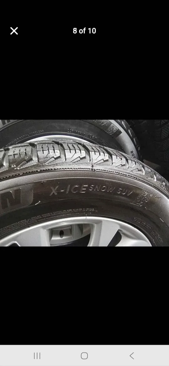 Michelin X-Ice Snow SUV Tires on Mazda Rims image indicator(5)