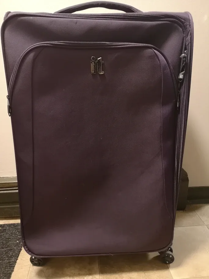 it Luggage Purple Suitcase