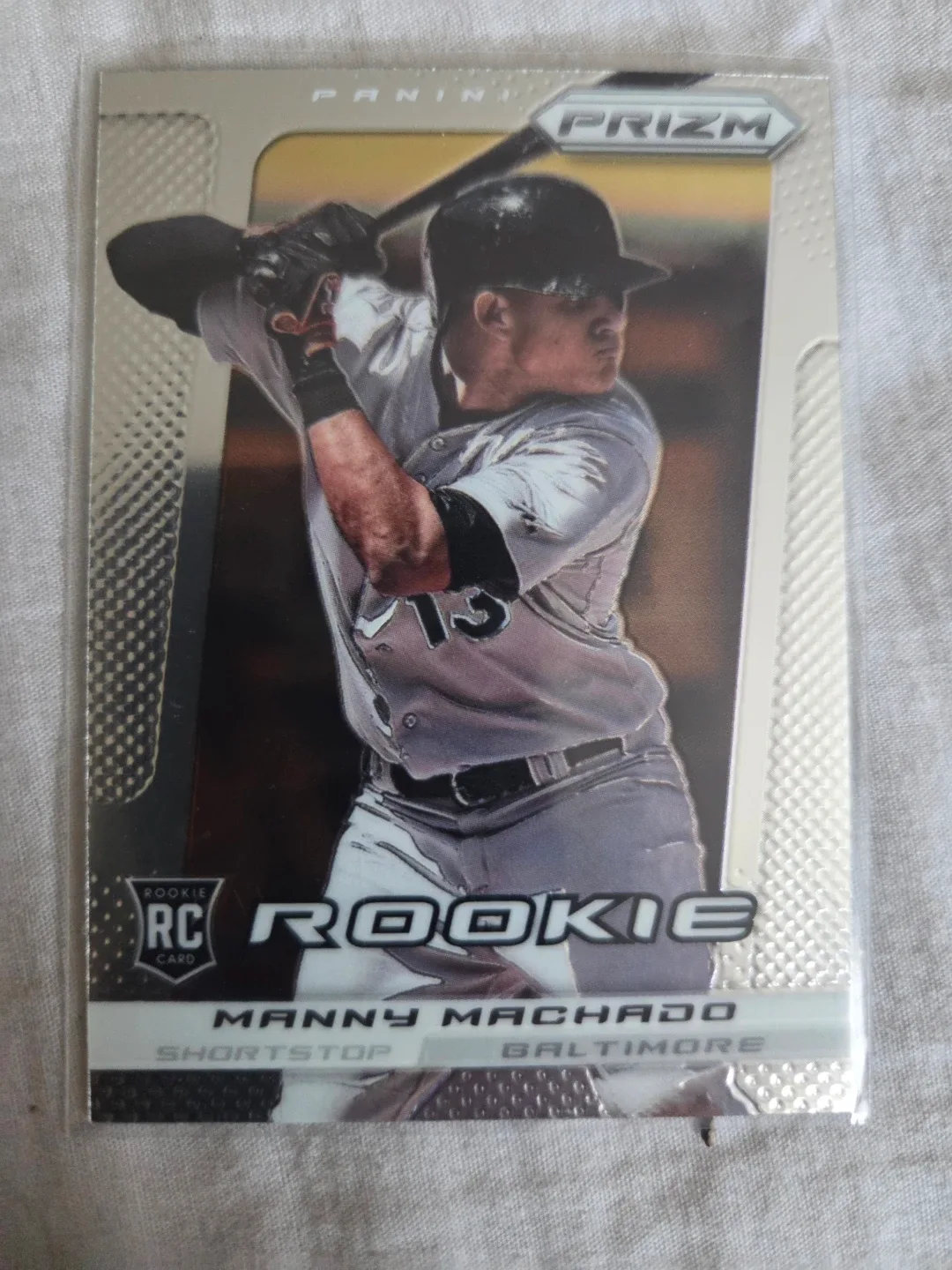 Manny Machado Rookie Card - Panini Prizm
