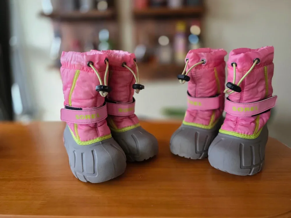 Sorel Pink Toddler Snow Boots Size 10