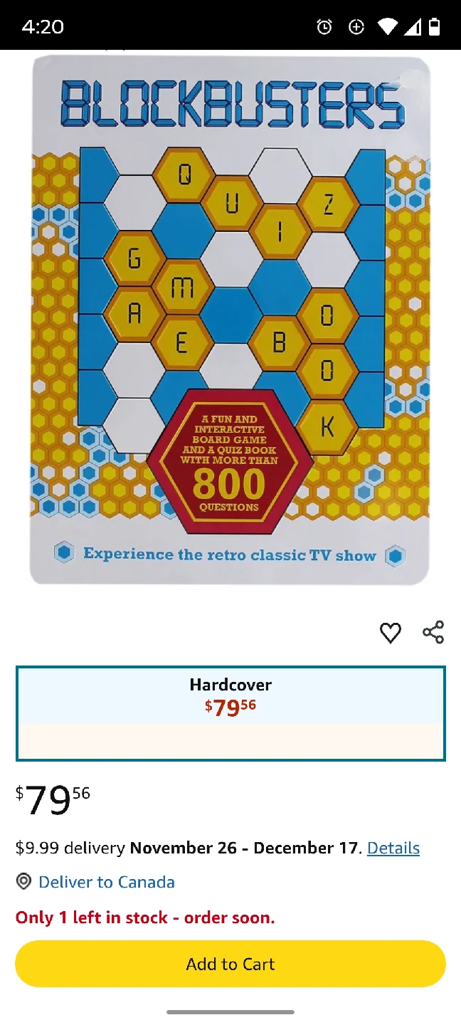 Blockbusters Board Game - Retro TV Hit - photo 4