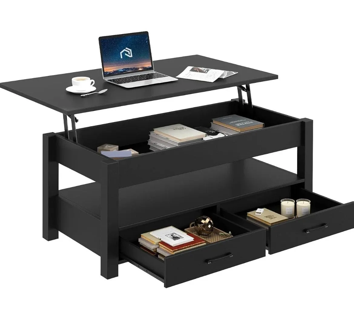 Relanzar Coffee Table – Black