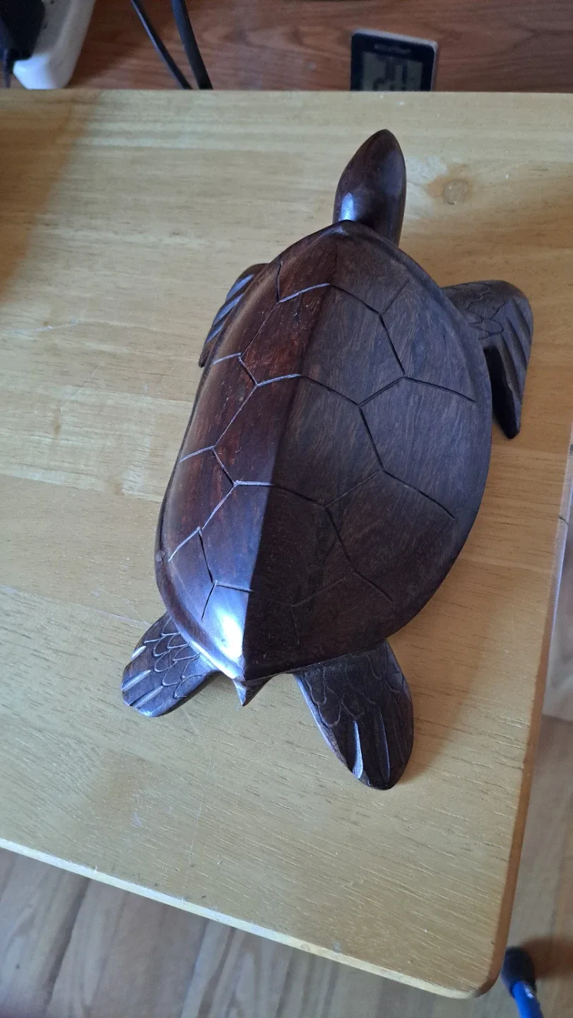 Ironwood Carving Collectibles Turtle