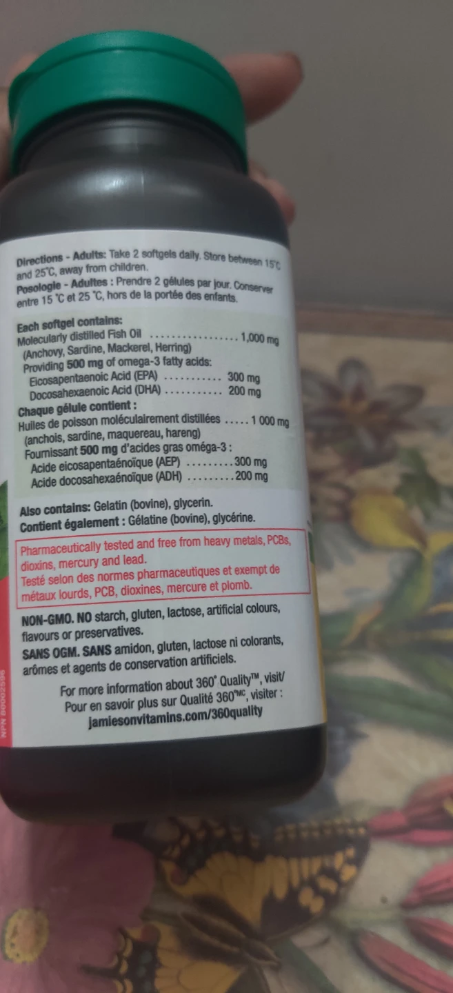Jamieson Omega-3 Select - 200 Softgels - photo 2