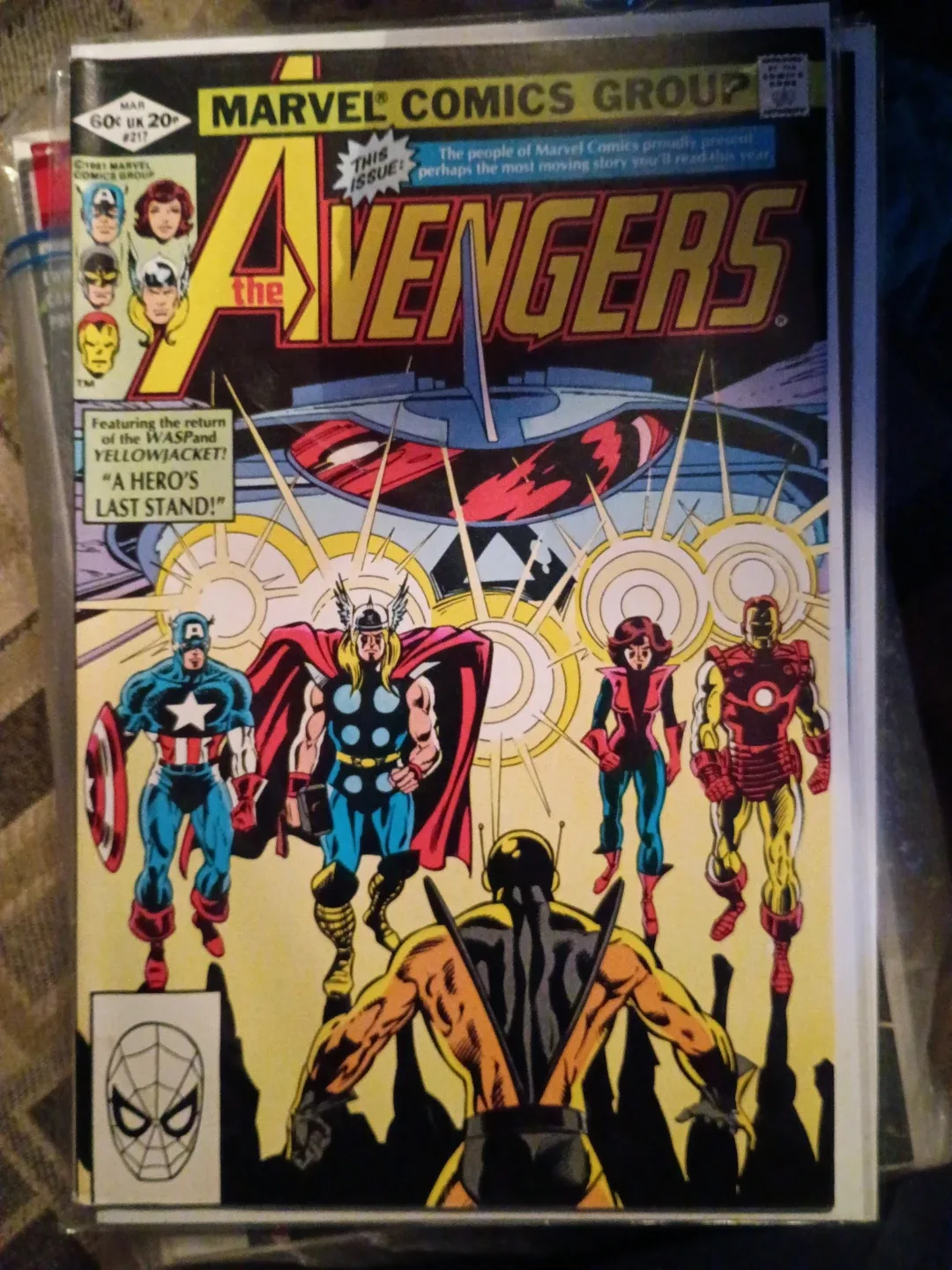 The Avengers Comic Book #217