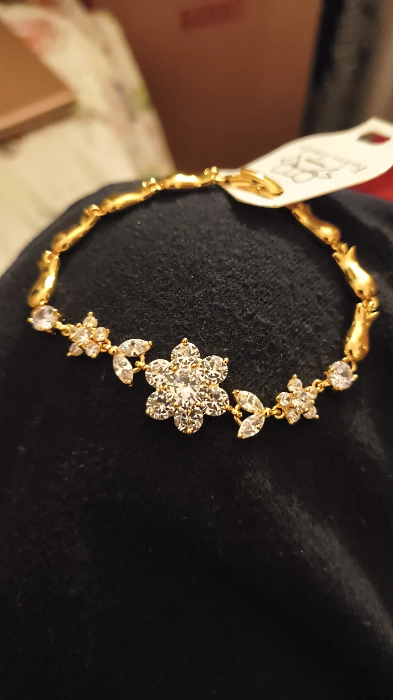 Gold Flower Bracelet