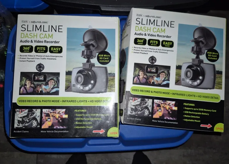 Slimline Dash cameras