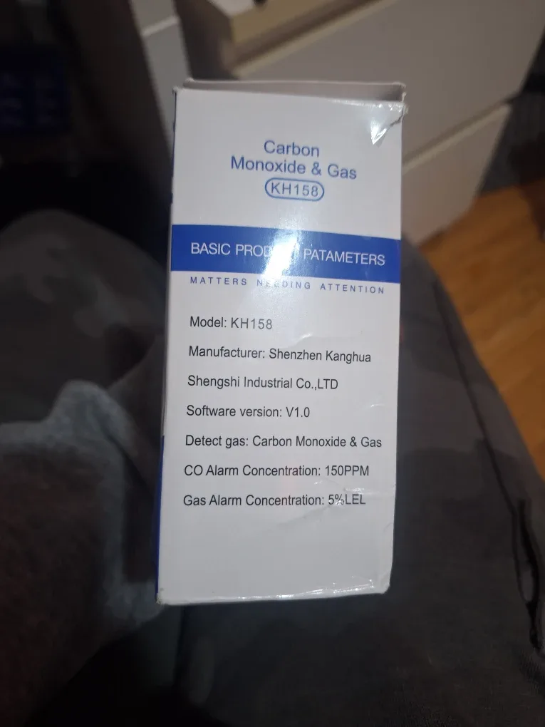 New KH158 Carbon Monoxide & Gas Detector (2-Pack) image indicator(2)