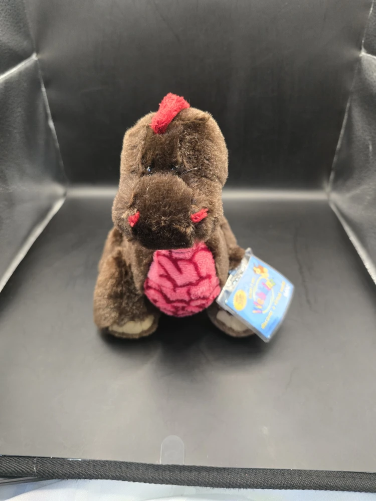 New Ganz Webkinz Cocoa Dinosaur HM338 Plush Unused Code