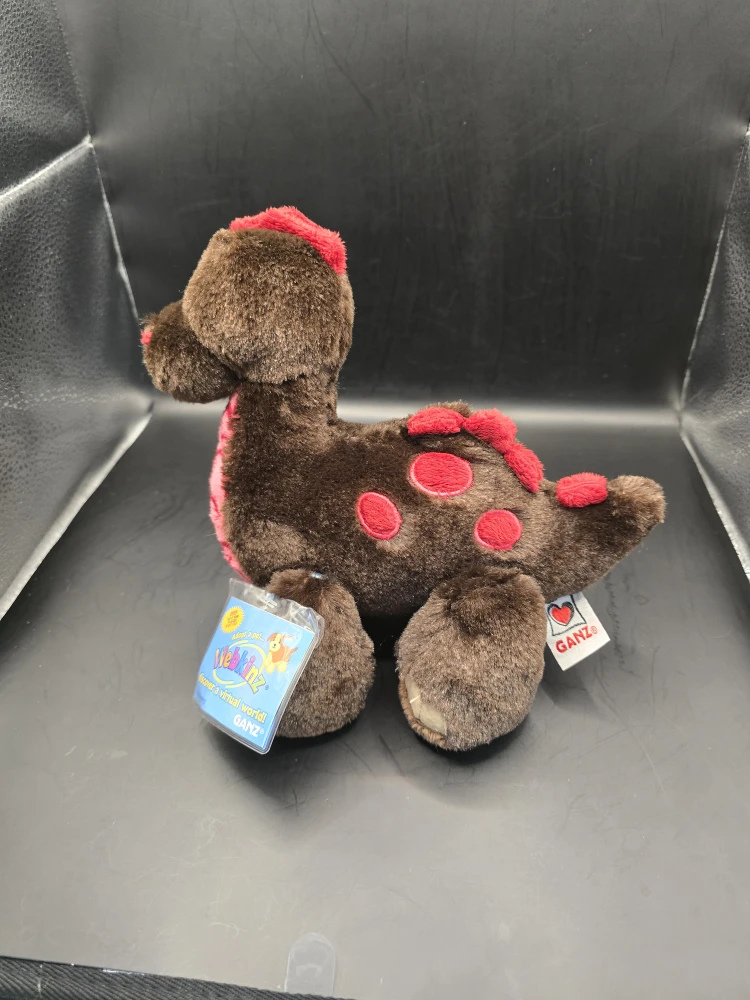 New Ganz Webkinz Cocoa Dinosaur HM338 Plush Unused Code - photo 2