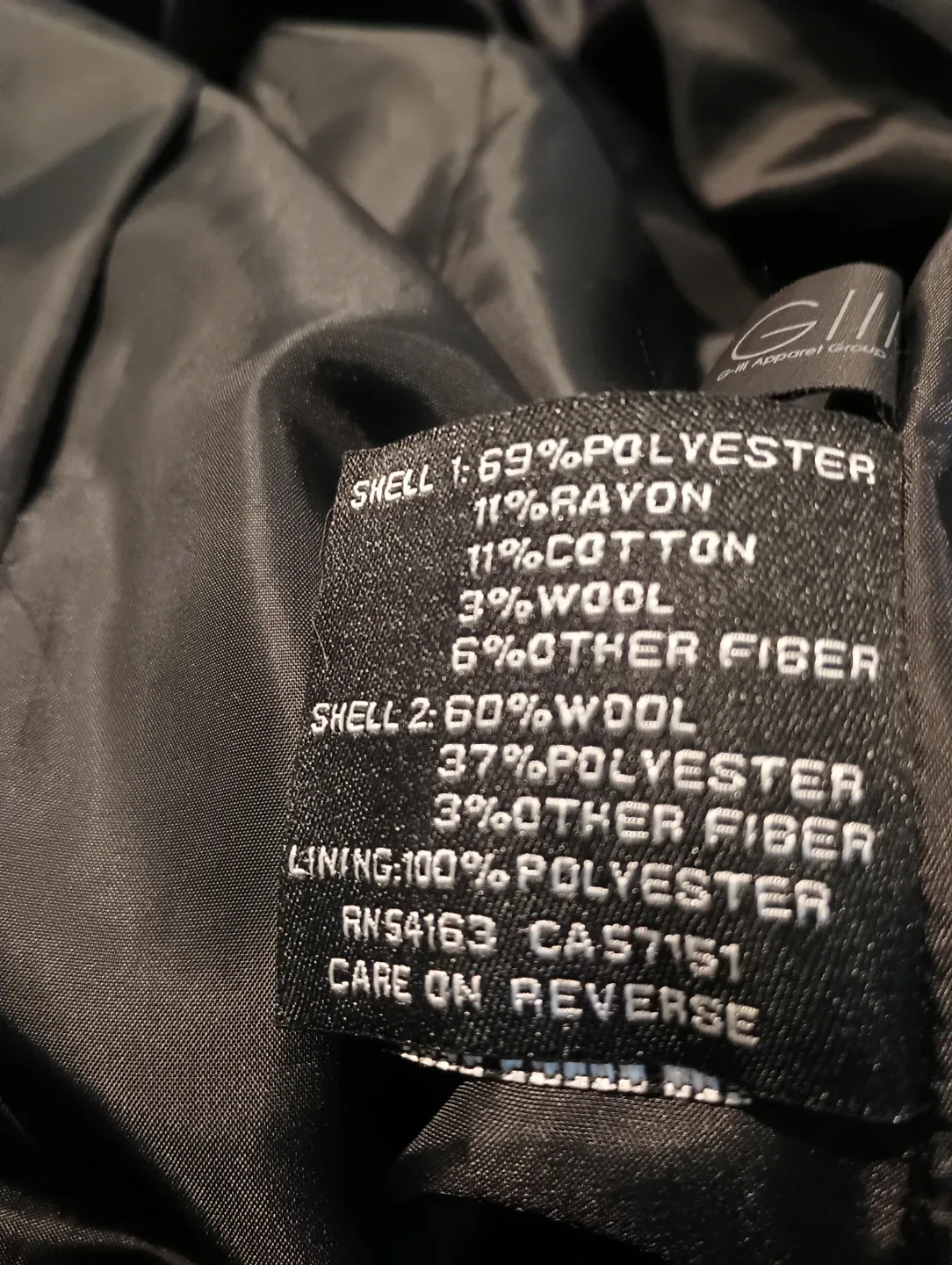 Black Rivet Magenta Wool Blend Coat - Size M image indicator(5)