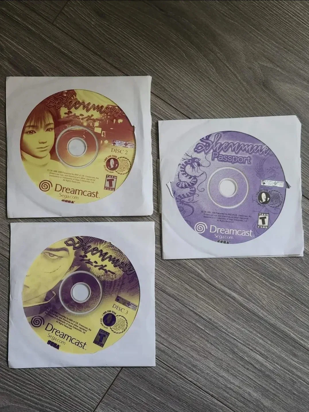 Sega Dreamcast Shenmue -English