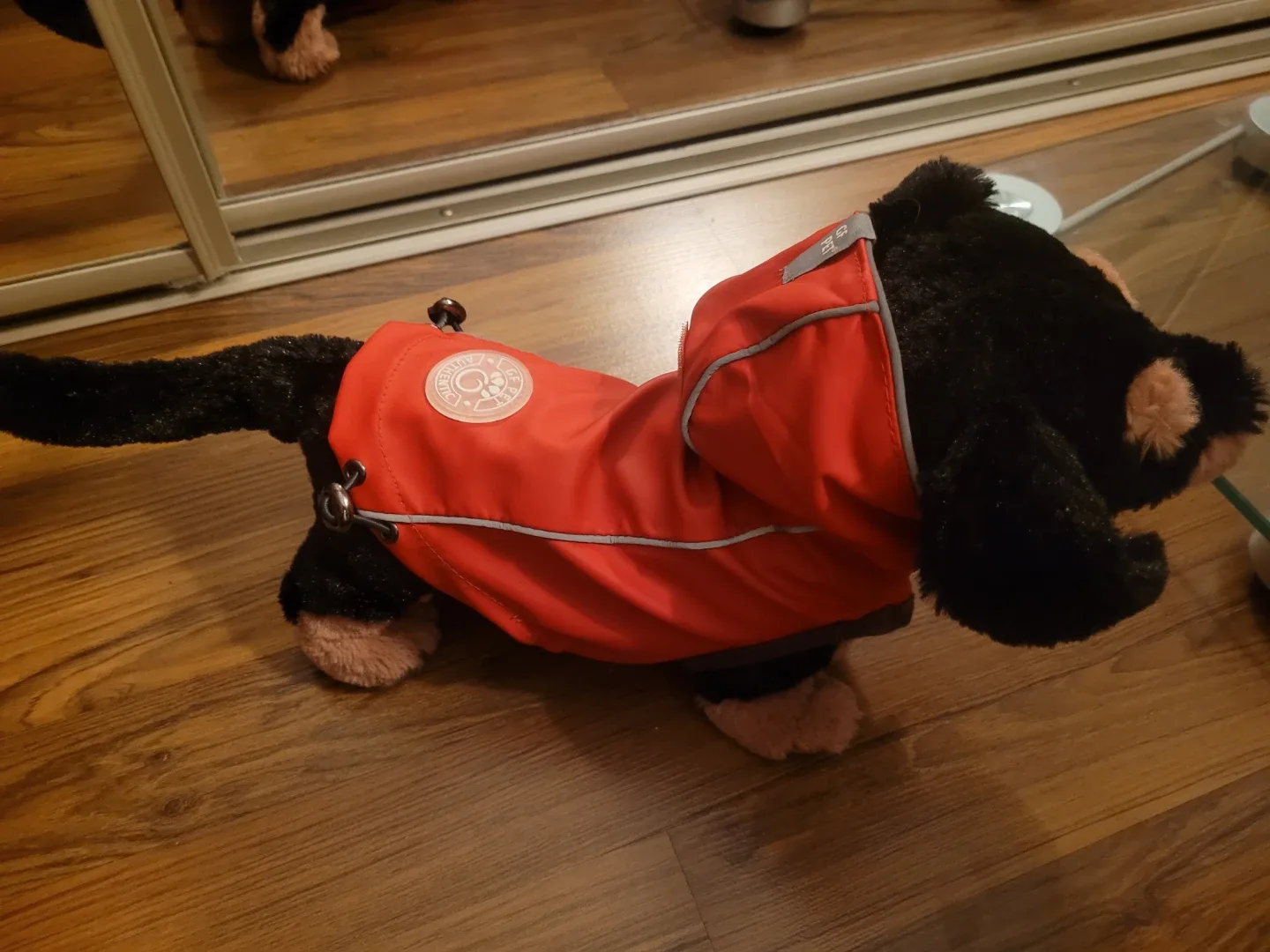 GF Pet Authentic Red Plaid Dog Coat image indicator(6)