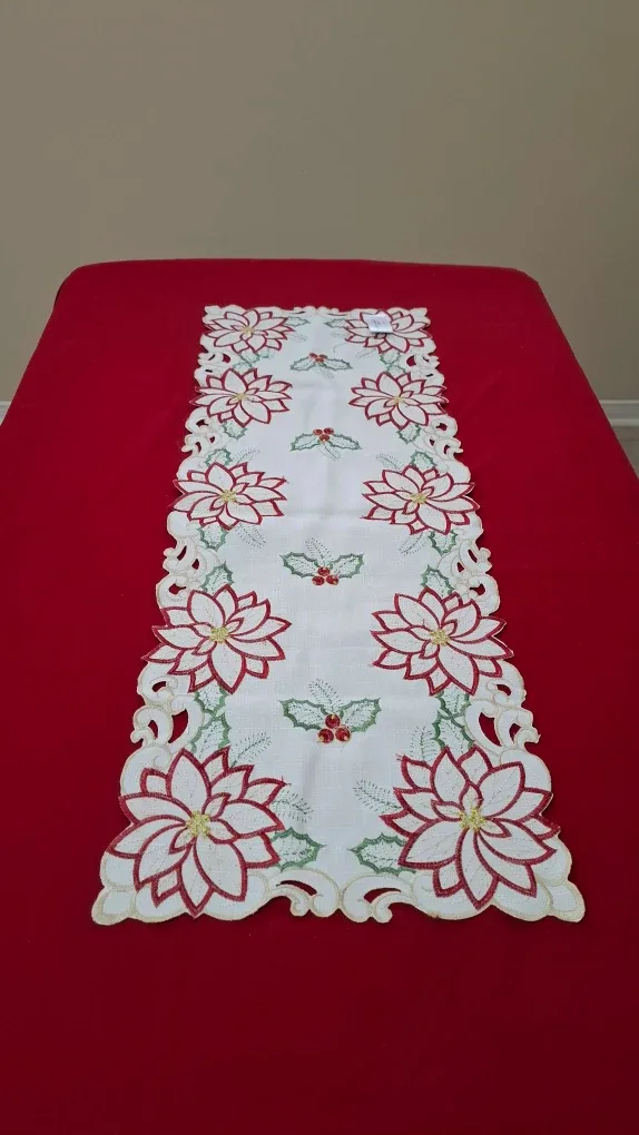 Christmas Table Runner: 13"x36" image indicator(4)