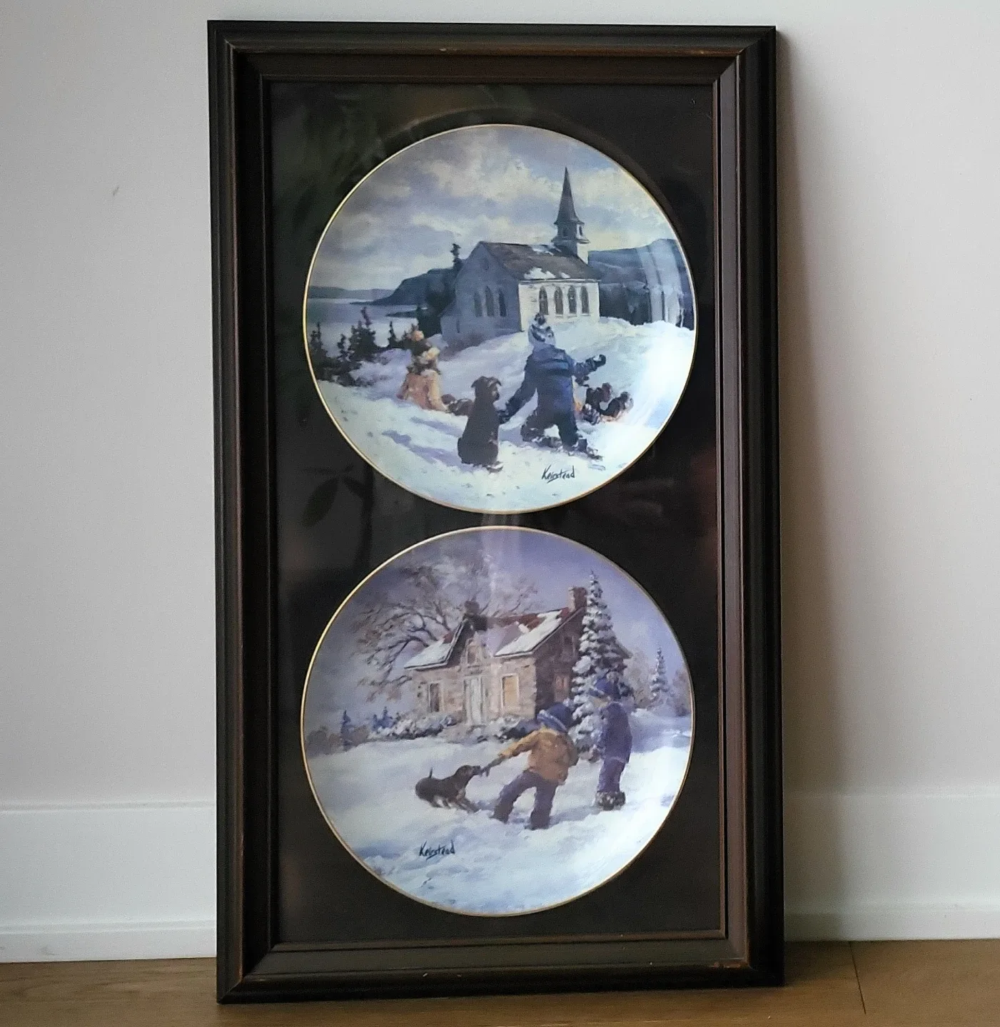 Loriotko Early Memories Series Plates Framed image indicator(6)