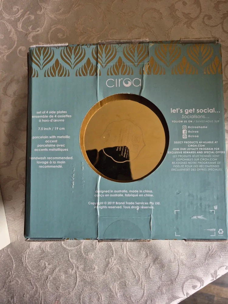 Luxe by Circa Side Plates Set of 4 image indicator(2)