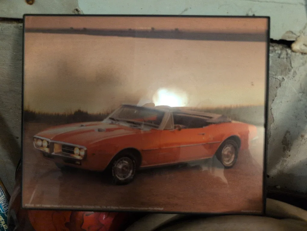 Framed 1968 Pontiac Firebird Image