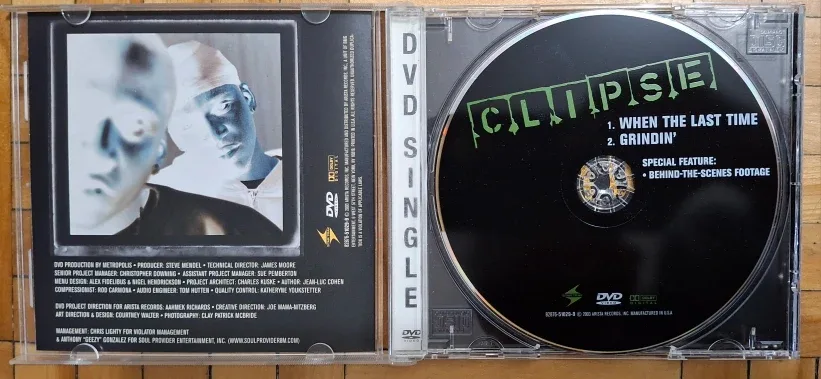 Clipse DVD Single - When the Last Time, Grindin' image indicator(3)