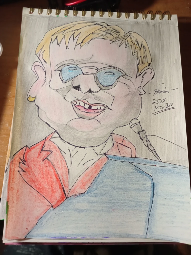 Drawing Illustration by Custom Artist Sherwin Elton John - photo 2
