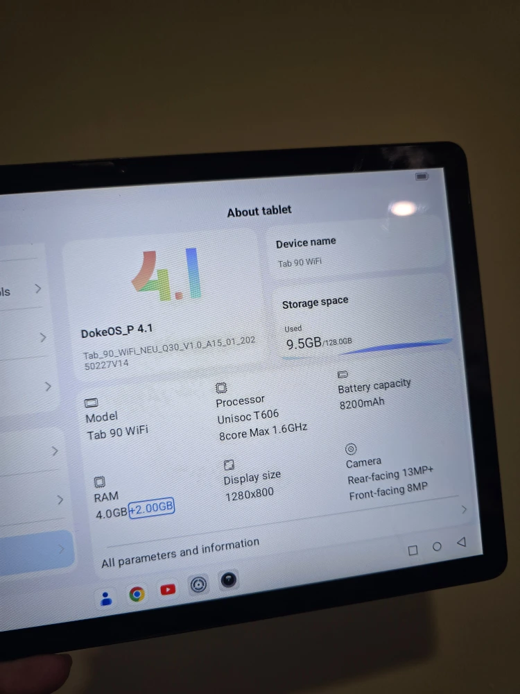 Blackview Tab 90 WiFi 128GB Tablet - Like New Barely Used - photo 2