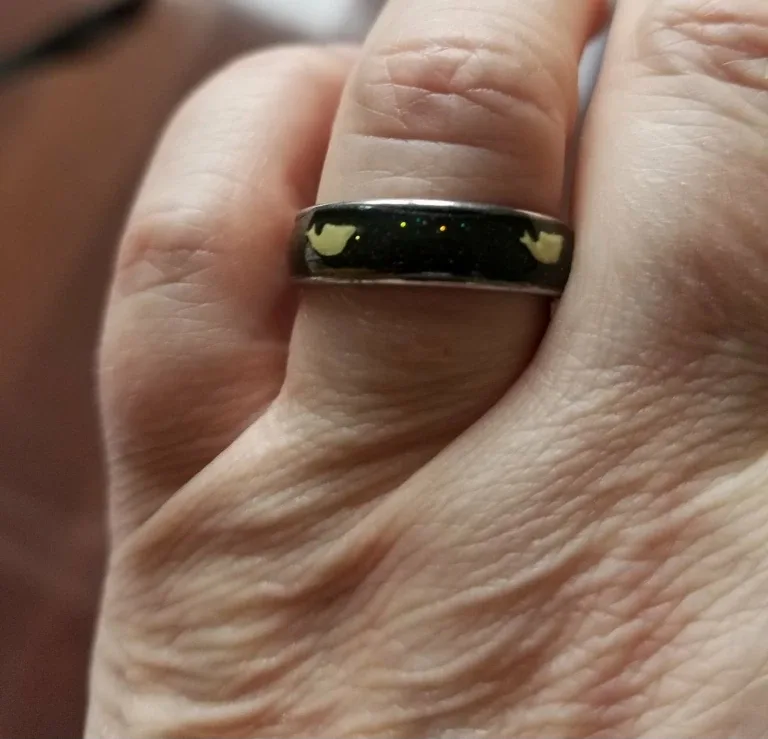 Mood ring  (color-changing) jewelry image indicator(3)