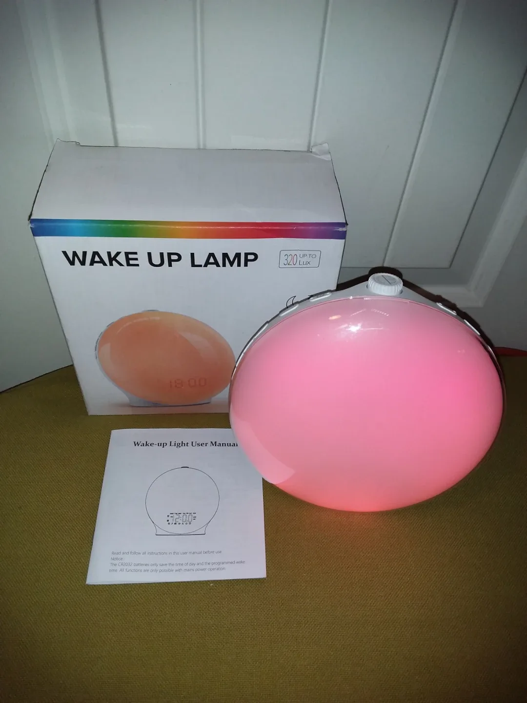 Wake Up Lamp w / Alarm Clock & Radio - Retails $51.99+Tx image indicator(5)