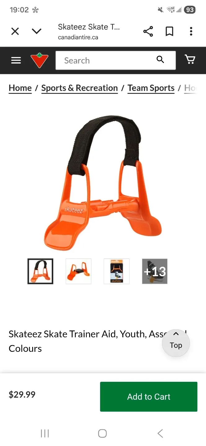 New Skateez Skate Trainer Aid - Youth image indicator(2)