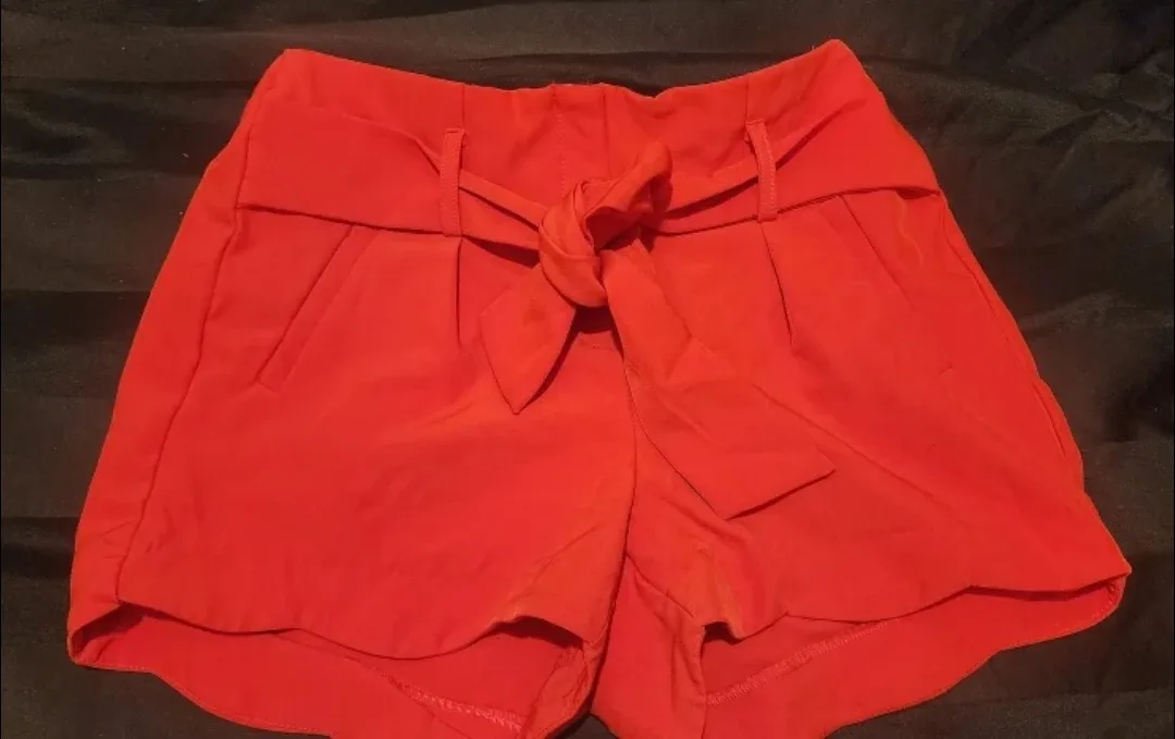 Shein/Kean Angel Red Shorts & Top Set - Size M/L image indicator(2)