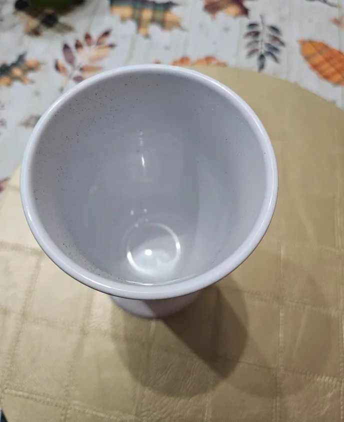 OREO White Ceramic Pedestal Mug image indicator(2)