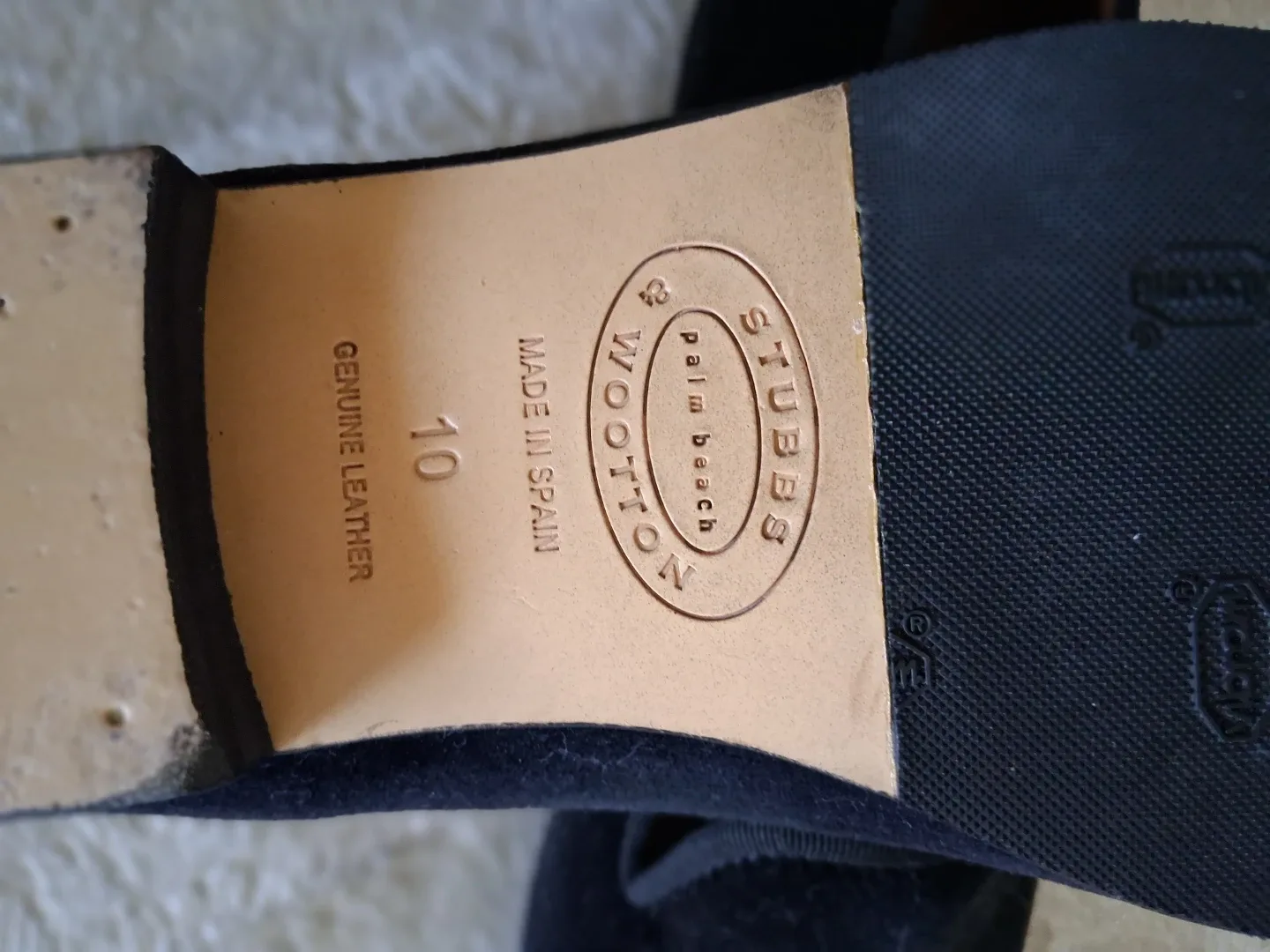 Stubbs & Wootton Velvet Slippers Size 10 image indicator(6)