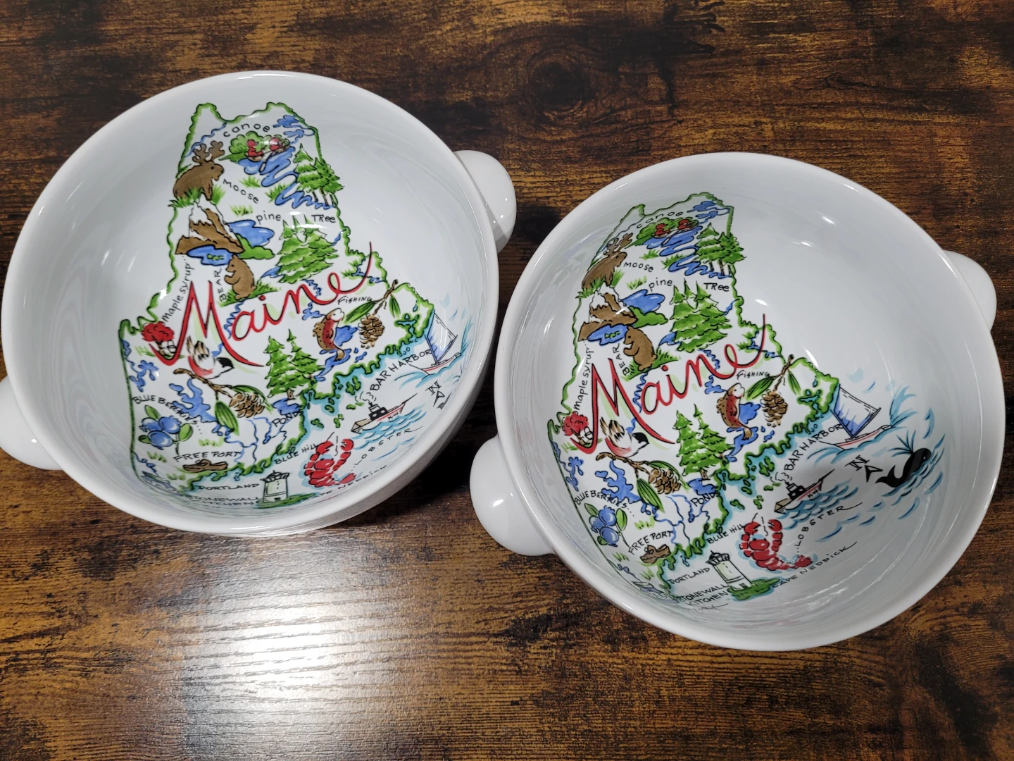 Stonewall Kitchen Maine Soup Bowls (Set of 2)