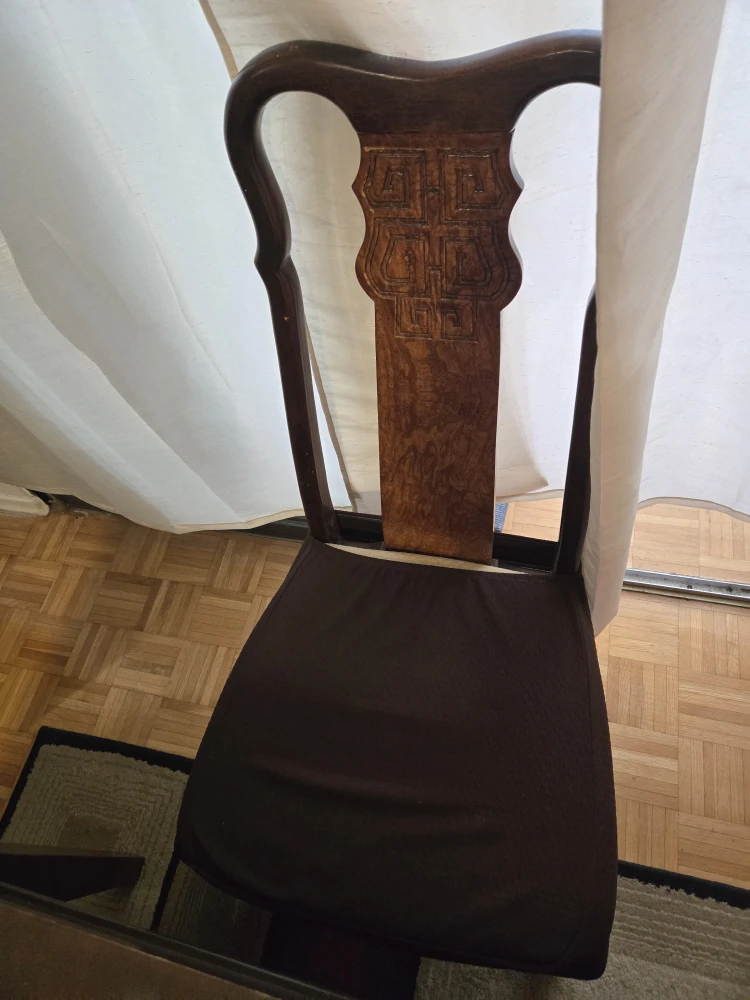 Dining Table with 6 Chairs - Wood - photo 2