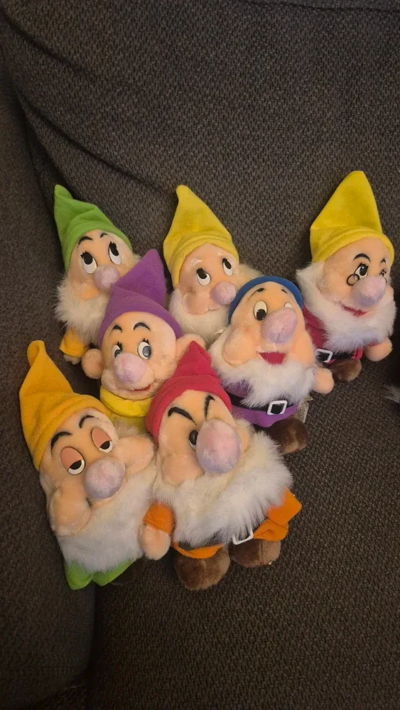 Disney Seven Dwarfs & Chip 'n' Dale Plush Toys