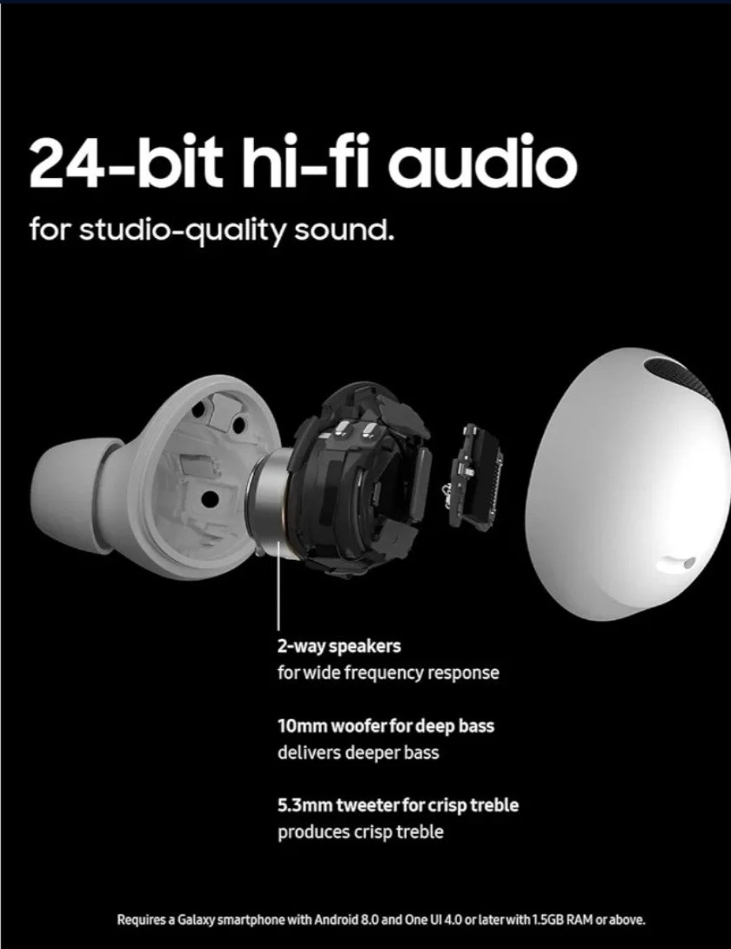 Samsung Galaxy Buds2 Pro - White - photo 3